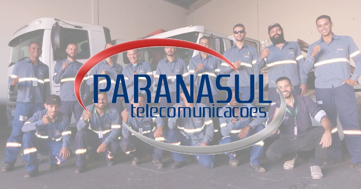 Site institucional para empresa de telecom Paranasul